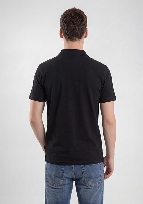 THE CROW - TC4629 Erkek Siyah Basic T-Shirt