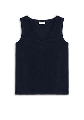 TWİST - TS1260070137 Kadın Lacivert Basic T-Shirt