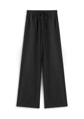 TWİST - TS1260003262 Kadın Siyah Beli Lastikli Pantolon