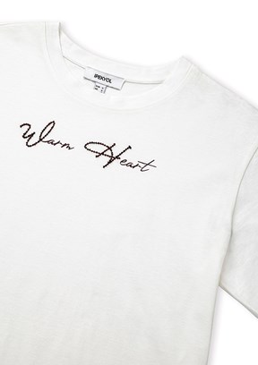 İPEKYOL - IS1260070245 Kadın Beyaz Basic T-Shirt