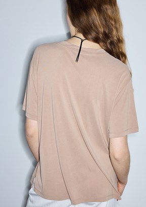 İPEKYOL - IS1260070242 Kadın Çok Renkli Basic T-Shirt