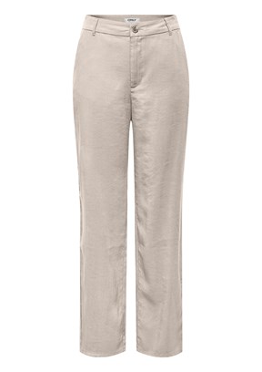 ONLY- 15364126  Onlarıs Mw Kadın Bej Düz Pantolon