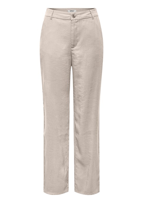 ONLY- 15364126  Onlarıs Mw Kadın Bej Düz Pantolon
