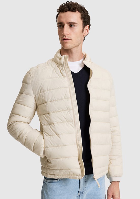 PİERRE CARDİN Erkek Bej Slim Mont