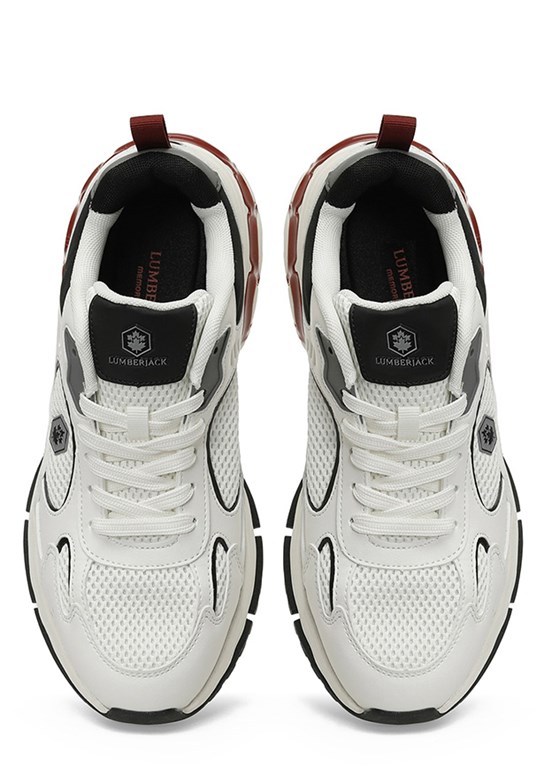 LUMBERJACK 6M Quark 6Fx - A10215723010010 Erkek Beyaz Sneaker Ayakkabı