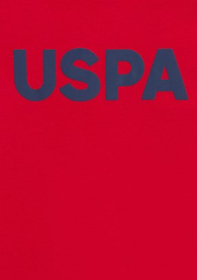 US POLO ASSN - Erkek Çocuk Kırmızı Basic T-Shirt