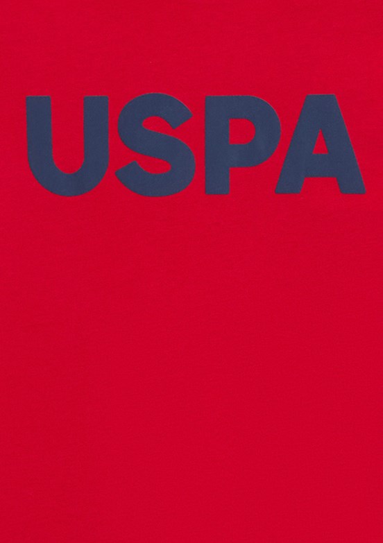 US POLO ASSN - Erkek Çocuk Kırmızı Basic T-Shirt