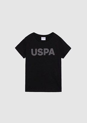 US POLO ASSN - Erkek Çocuk Siyah Basic T-Shirt