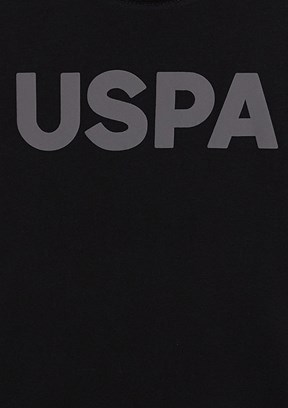 US POLO ASSN - Erkek Çocuk Siyah Basic T-Shirt