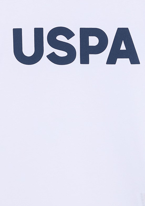 US POLO ASSN - Erkek Çocuk Beyaz Basic T-Shirt