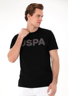 US POLO ASSN - Erkek Siyah Basic T-Shirt