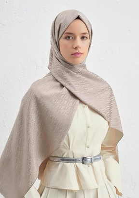 ARMİNE J.İpek Monogram Kadın Şal