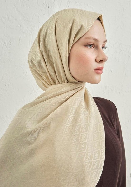 ARMİNE J.İpek Monogram Kadın Şal