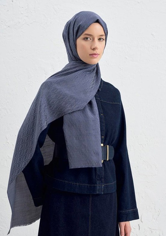 ARMİNE J.İpek Monogram Kadın Şal