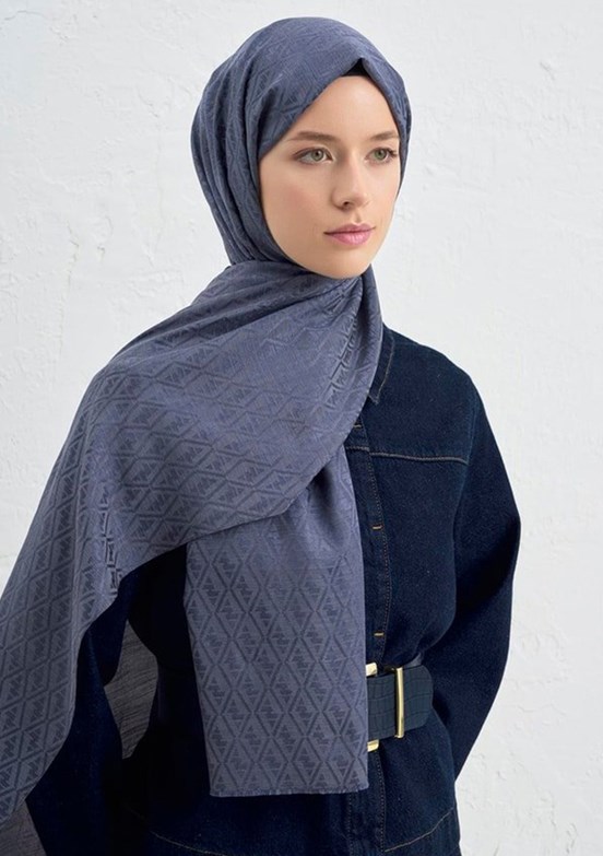 ARMİNE J.İpek Monogram Kadın Şal