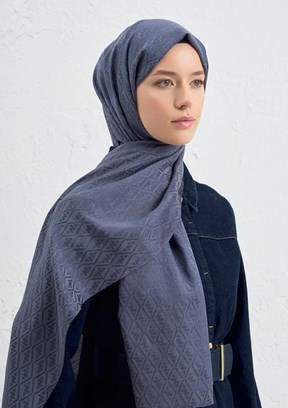 ARMİNE J.İpek Monogram Kadın Şal