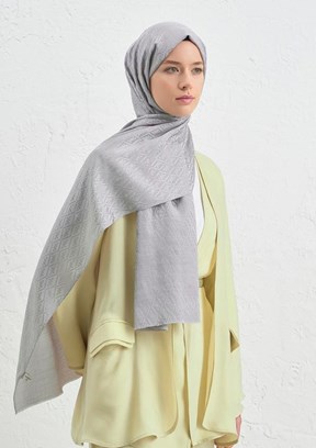 ARMİNE J.İpek Monogram Kadın Şal