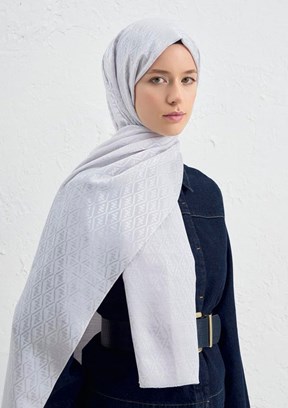 ARMİNE J.İpek Monogram Kadın Şal