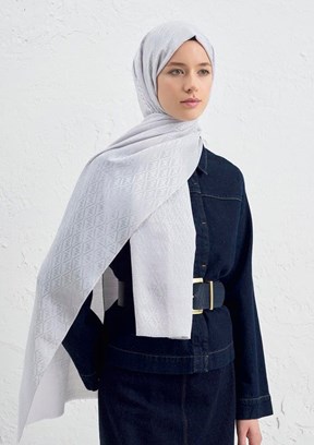 ARMİNE J.İpek Monogram Kadın Şal