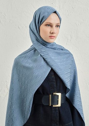 ARMİNE J.İpek Monogram Kadın Şal