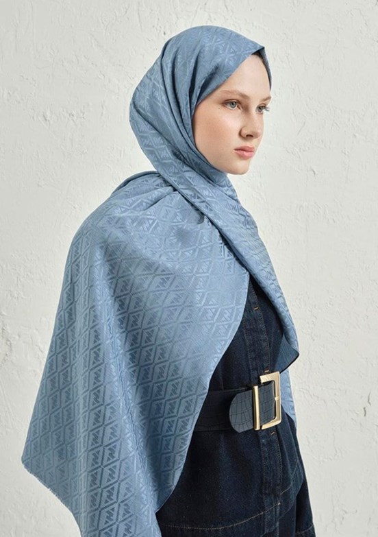 ARMİNE J.İpek Monogram Kadın Şal