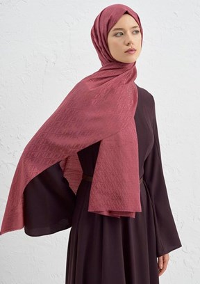 ARMİNE J. İpek Monogram Şal