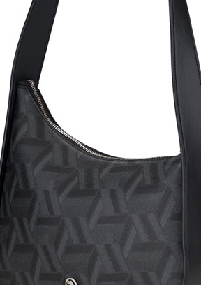 US POLO ASSN - US26105 Kadın Siyah Omuz Çantası