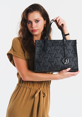 US POLO ASSN - US26115 Kadın Siyah Omuz Çantası