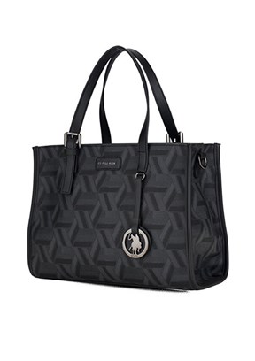 US POLO ASSN - US26115 Kadın Siyah Omuz Çantası