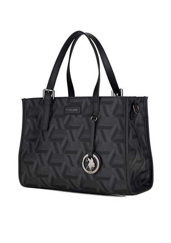 US POLO ASSN - US26115 Kadın Siyah Omuz Çantası