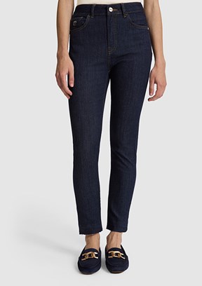 PİERRE CARDİN Kadın Mavi Slim Jean Pantolon
