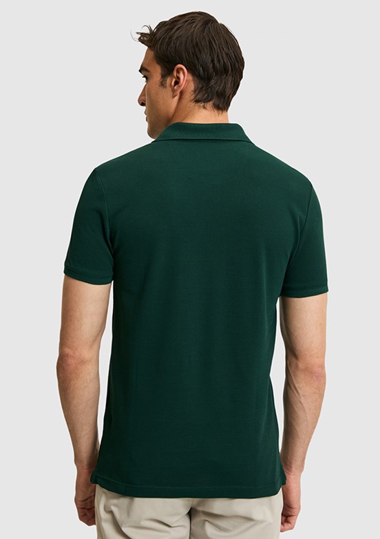 US POLO ASSN - Erkek Yeşil Basic T-Shirt