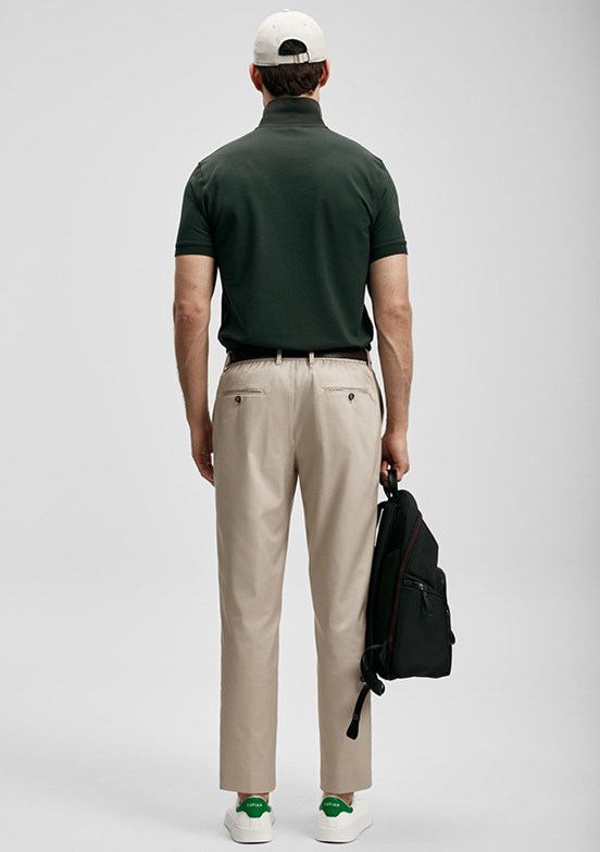 LUFİAN Glen - 111190358 Erkek Bej Jogger Pantolon