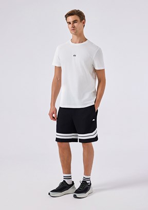 ELLESSE - 6SM4012 Erkek Siyah Baskılı Şort