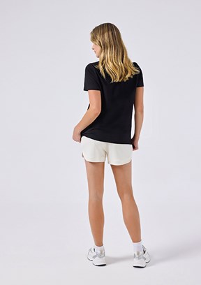ELLESSE - 6SF4013 Kadın Beyaz Baskılı Şort