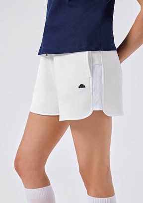 ELLESSE - 6SF4015 Kadın Beyaz Baskılı Şort