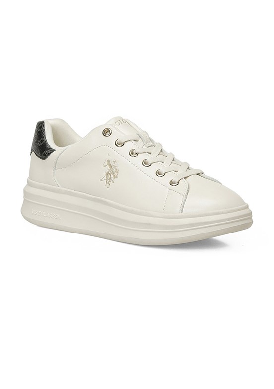 US POLO ASSN 6P Jessıca 6Fx - A10215781212010 Kadın Bej Sneaker Ayakkabı