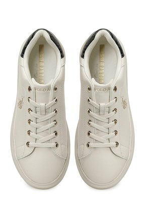 US POLO ASSN 6P Jessıca 6Fx - A10215781212010 Kadın Bej Sneaker Ayakkabı