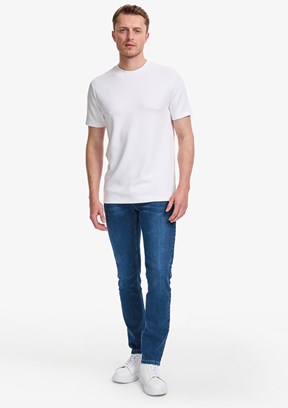 PİERRE CARDİN - Erkek Mavi Slim Jean Pantolon