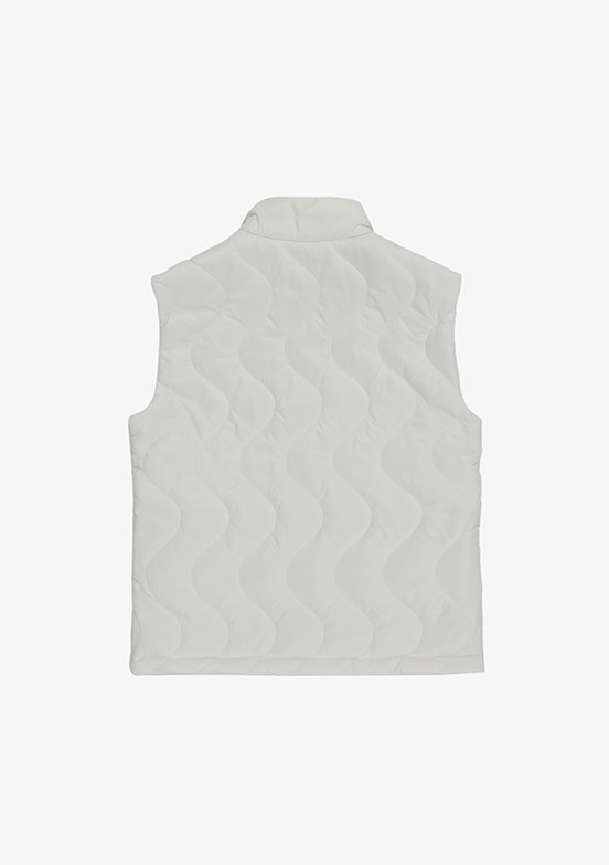 US POLO ASSN - T117169088.PU-9232 Kız Çocuk Beyaz Regular Yelek