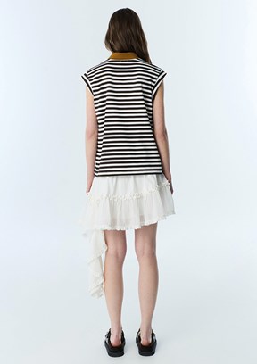 TWİST - TS1260070251 Kadın Kahverengi Basic T-Shirt
