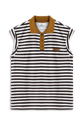 TWİST - TS1260070251 Kadın Kahverengi Basic T-Shirt
