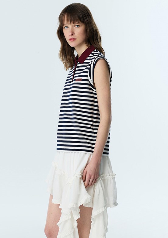 TWİST - TS1260070251 Kadın Lacivert Basic T-Shirt