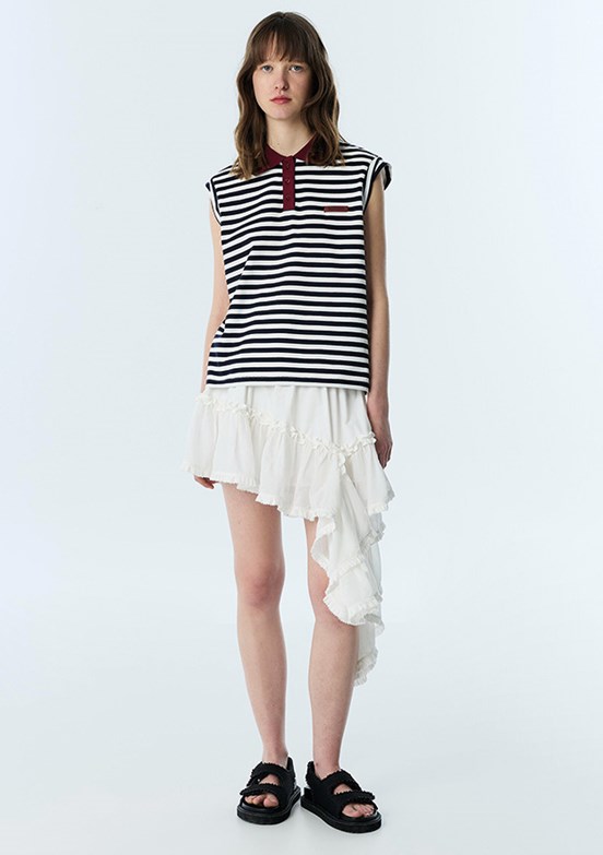 TWİST - TS1260070251 Kadın Lacivert Basic T-Shirt