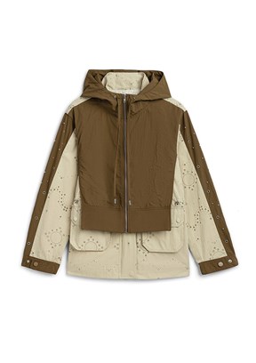 TWİST - TS1260012024 Kadın Naturel Mevsimlik Mont