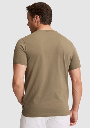US POLO ASSN - Erkek Yeşil Regular T-Shirt