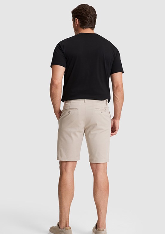 US POLO ASSN - Erkek Bej Kapri Şort