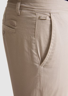 US POLO ASSN - Erkek Bej Kapri Şort