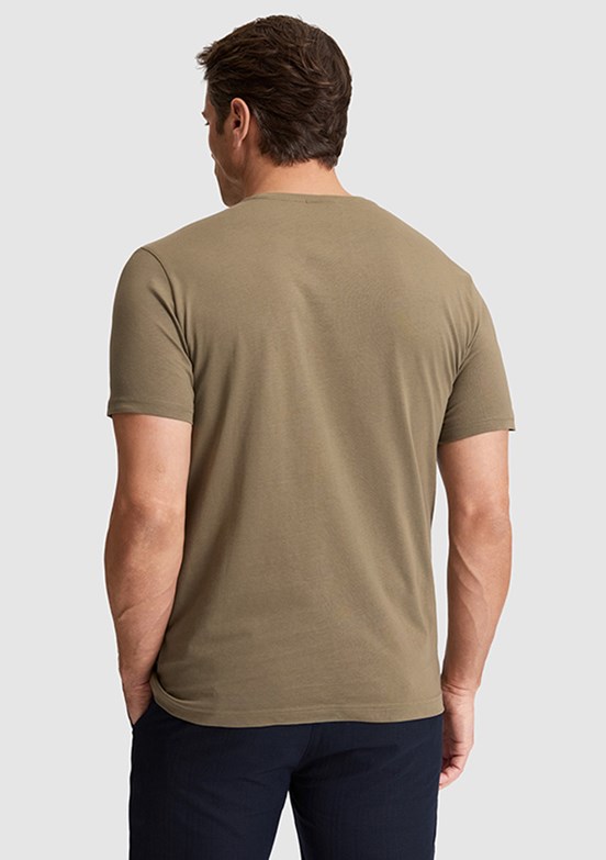 US POLO ASSN - Erkek Yeşil Basic T-Shirt