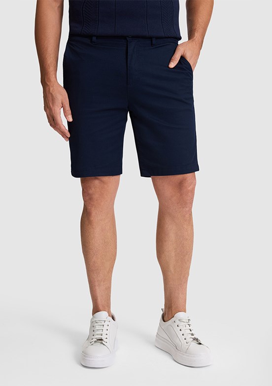 US POLO ASSN - Erkek Lacivert Kapri Şort